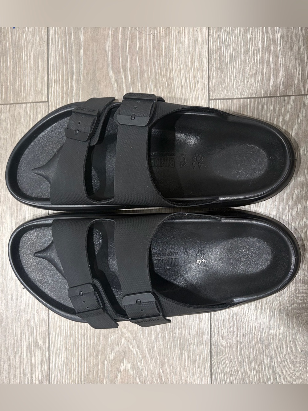 Birkenstock Arizona Essentials EVA Double-Strap Black Sandals